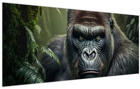 Kép - Egy gorilla portréja (120x50 cm)