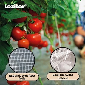 Fóliasátor 200x300x450 cm váz+fólia