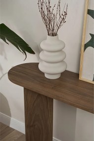 Konzolasztal, dió 150x35x75 cm