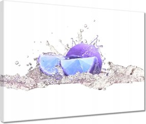 Vászonkép 40x30 Kék lime