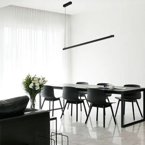 Argon 8835 - LED Csillár zsinóron MIAMI LED/37W/230V 3000K fekete