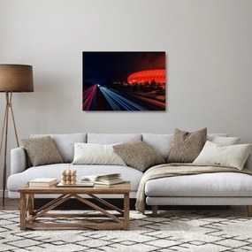 Autósztráda képe (üvegen) (70x50 cm)