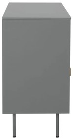 Szürke fém tálalószekrény 104x80 cm Rosalie – Støraa