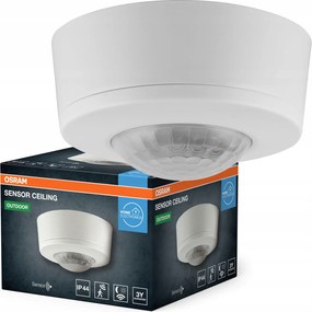 Mozgás- és alkonyérzékelő Kültéri Led Fehér IP44 Osram