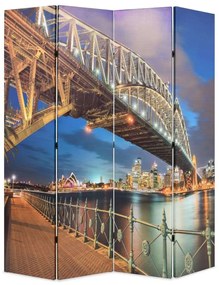 vidaXL Sydney-i Kikötőhíd mintás paraván 160 x 170 cm