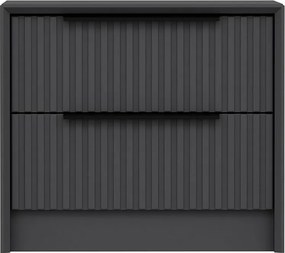 Kale Luxe Anthracite éjjeliszekrény