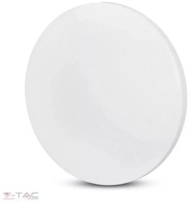 V-TAC 35 Cm LED Mennyezeti Lámpa Csillagokkal 24W, Bling Star Cover 3in1, Változtatható Szín Hideg - Természetes - Meleg Fehér
