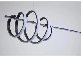 Searchlight 22510BK - LED dimmelhető kábelen függesztett csillár SWORD LED/40W/230V 3000K