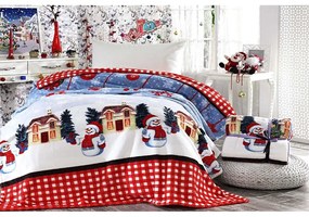 Pamutkeverék takaró karácsonyi mintával 150x200 cm – Mila Home