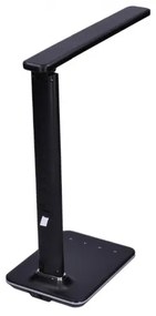 Solight WO45-B - LED kijelzős asztali lámpa LED/9W/230V fekete