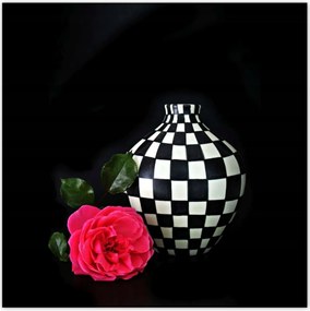 Poszterek 140x140 Kockás váza
