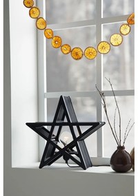 Fekete karácsonyi fénydekoráció Bamboo – Markslöjd