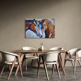 Kép - szerelmes lovak (90x60 cm)