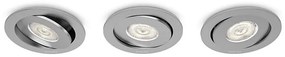 Philips 59183/48/16 - 3 db ASTEROPE LED mennyezeti lámpa, 4,5W, 230V