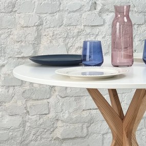 Kerek étkezőasztal ø 80 cm Jubi – Ragaba