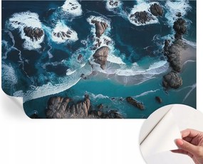 Fotótapéta Öntapadós Dekoratív tapéta Óceán hullámok 416x254 cm