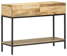 tömör mangófa tálalóasztal 100 x 35 x 76 cm