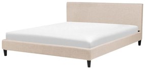 Franciaágy 180 cm FUTTI (ágyráccsal) (bézs). 1007259