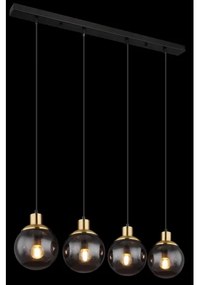 Globo 15860-4H - Csillár zsinóron POTTER 4xE27/25W/230V