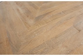 Tablo étkezőasztal mangó asztallappal, 180 x 90 cm - WOOOD