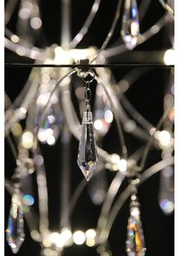 Ezüstszínű LED függőlámpa ø 60 cm Efesos – Markslöjd