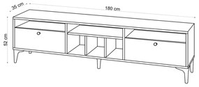 TV asztal/szekrény Rob (tölgy). 1072362