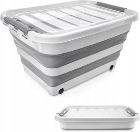 Tároló Doboz Kerekeken Összecsukható Rendszerező Doboz Kemp