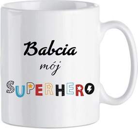 Kerámia bögre Ajándék Nagyinak Nagymama szuperhős nagymama napja