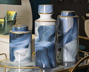 Elegáns, magas váza ø 14x40cm