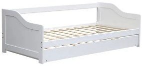 Akció Fehér gyerekágy kihúzható ággyal INTRO 90 x 200 cm II. osztály