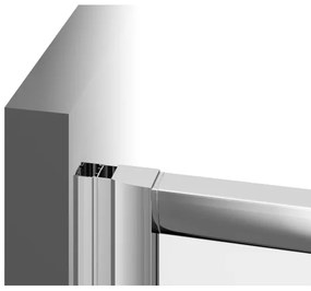 Ravak 1XV70C00Z1 - BLIX zuhanykabin 90x90 cm, fényes króm