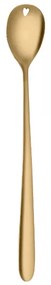Szívecskés PVD halvány aranyszínű - Love Cutlery (116623)