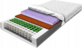 Zsebes matrac 180x190 kókusz masszírozó 24 cm