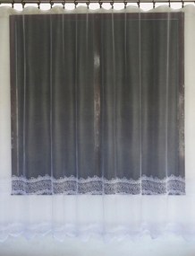 Mg Függöny 618/238 Fehér 400X160cm Kész Szalaggal M