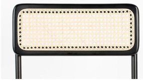 Fekete rattan bárszék szett 2 db-os 106 cm Jort - Zuiver