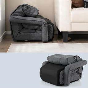 Összecsukható kanapéágy 6 állítható pozícióval