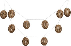 Elemmel működő LED fényfüzér, izzók száma 10 db, hosszúság 180 cm Carlisle – House Nordic