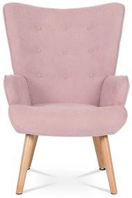 Fotel, Rózsaszín Szövet. AK-302 PINK2
