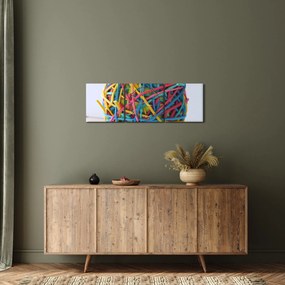 Gumicskák képe (órával) (90x30 cm)