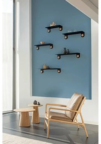 Tölgyfa kerek tárolóasztal ø 55 cm Mushroom – Gazzda