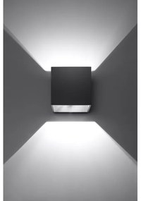 Sollux SL.0057 - Fali lámpa QUAD 1 1xG9/8W/230V fekete