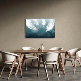 Kép - Fehér toll (90x60 cm)