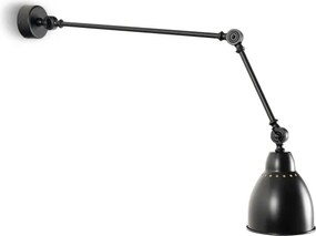 Brilagi - Fali lámpa QUILL 1xE27/40W/230V 83 cm fekete