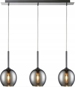 EzĂŒst fĂŒggesztett mennyezeti lĂĄmpa elĆszoba hĂĄlĂłszoba nappaliba Monic 3 XX