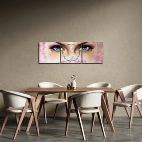 Kép - Bájos szemek (órával) (90x30 cm)