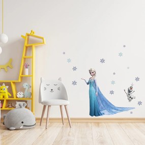 PIPPER | Falmatrica "Elsa és Olaf" 78x65 cm