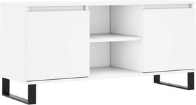 vidaXL fehér szerelt fa TV-szekrény 104 x 35 x 50 cm