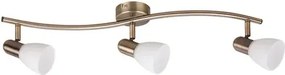 Rabalux beltéri karos spotlámpa e14 3x40w bronz soma