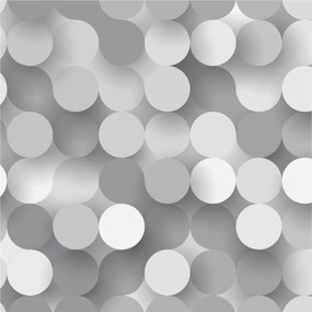 Fotótapéta Dekoratív Fali Tapéta Képekkel Szürke körök 250x250