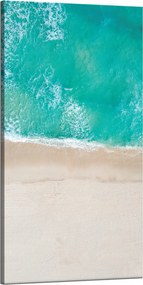 Vászonkép Víz Tengerpart Hullámok Nap 60x120 cm Ideális ajándék